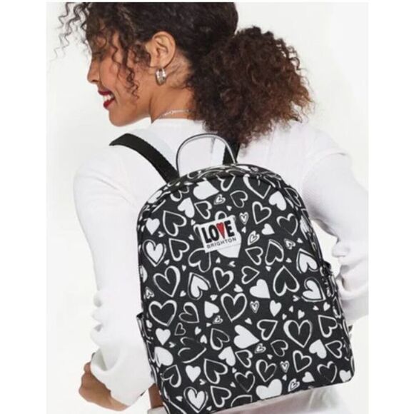 NWT Brighton Endless Love Backpack Heart School Travel $150.00 main image 4